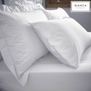 Fitted Sheet - 100% Cotton Bianca - White